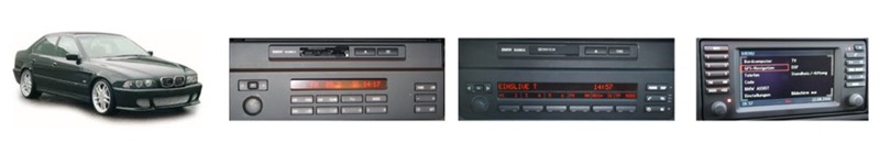 วิทยุ ติดรถ bmw series5 e39