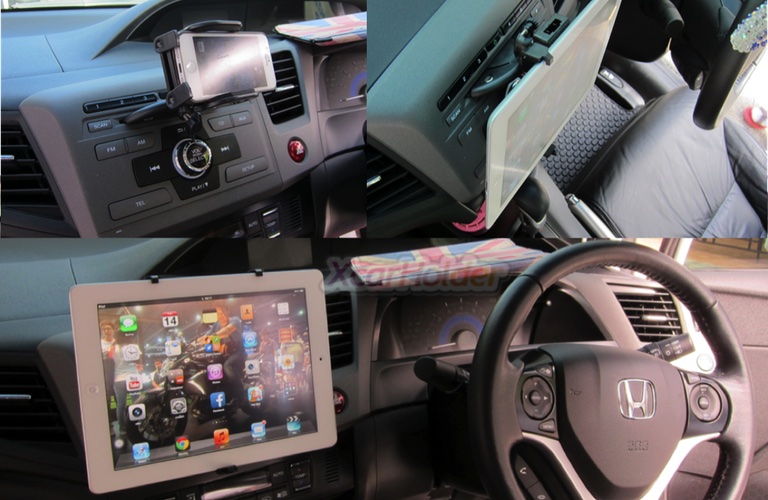 Honda CivicFB ที่วางมือถือ ติดipad ในรถ